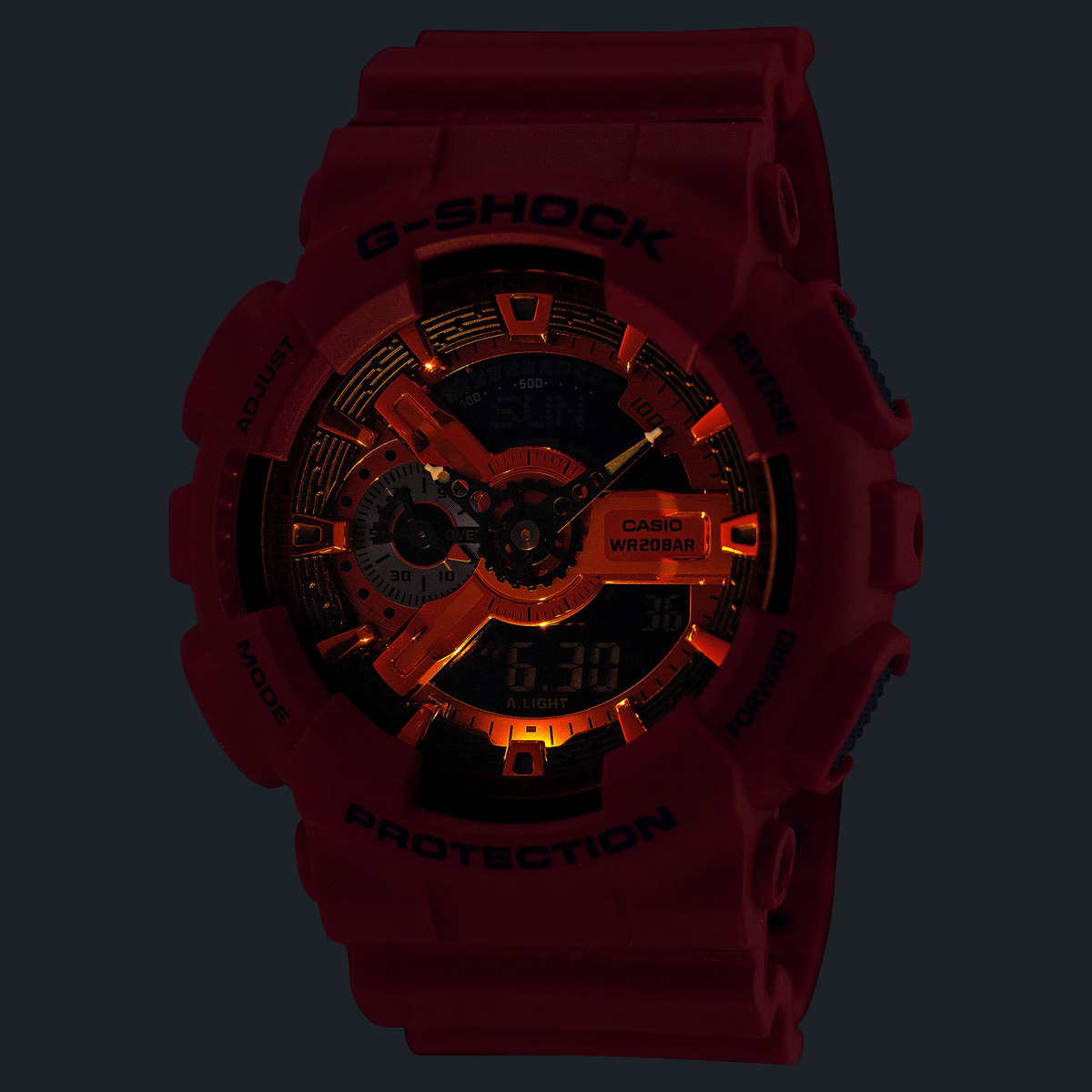 G-Shock Casual Digital Men's Watch GA-110RRB-4ADR