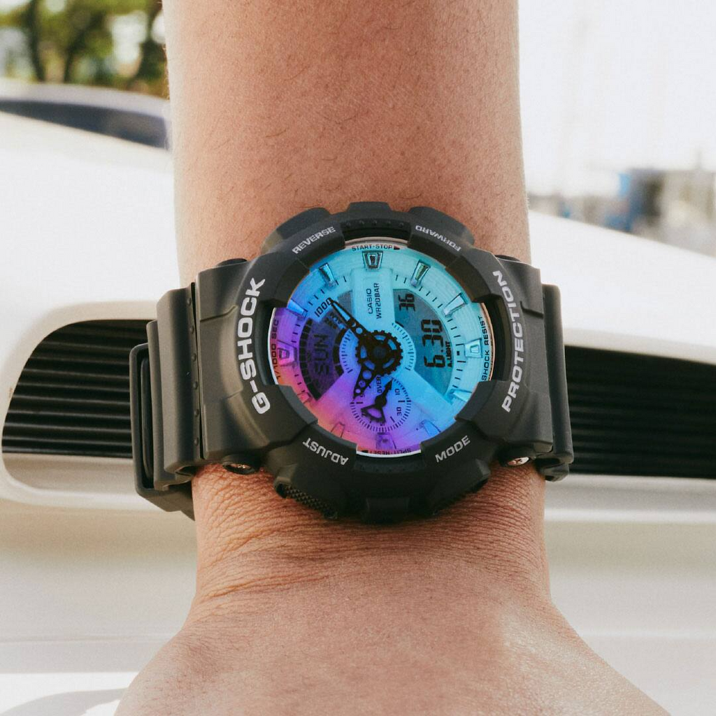 G-Shock Iridescent Casual Men's Watch GA-110SR-1ADR