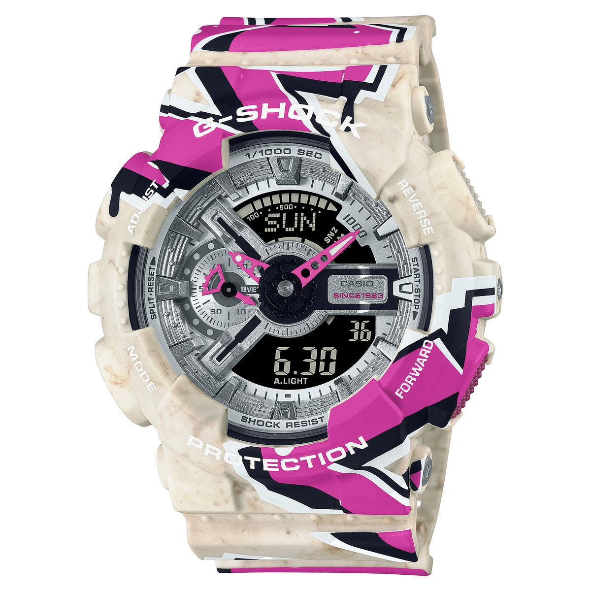 Casio G-Shock GA-110SS-1ADR Analog-Digital Men's Watch