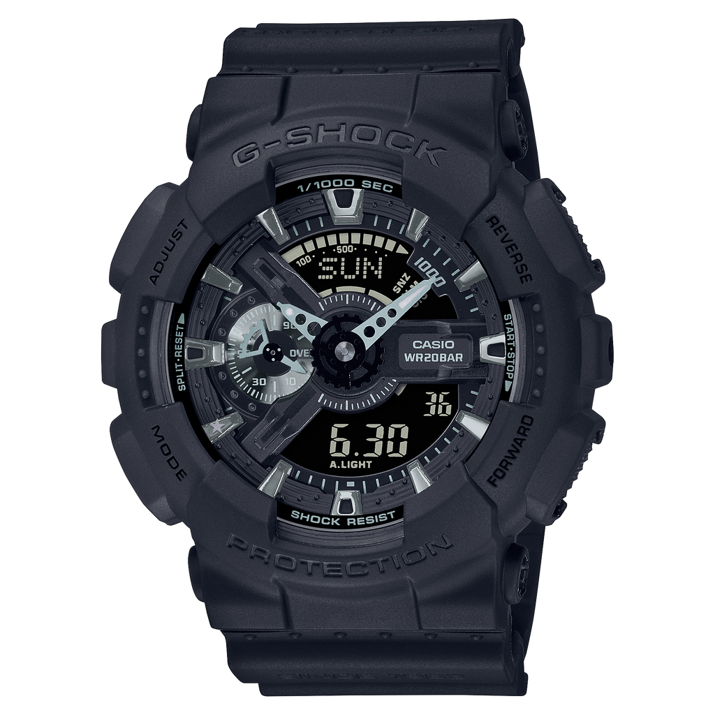 Casio G-Shock GA-114RE-1ADR Analog-Digital Men's Watch Black