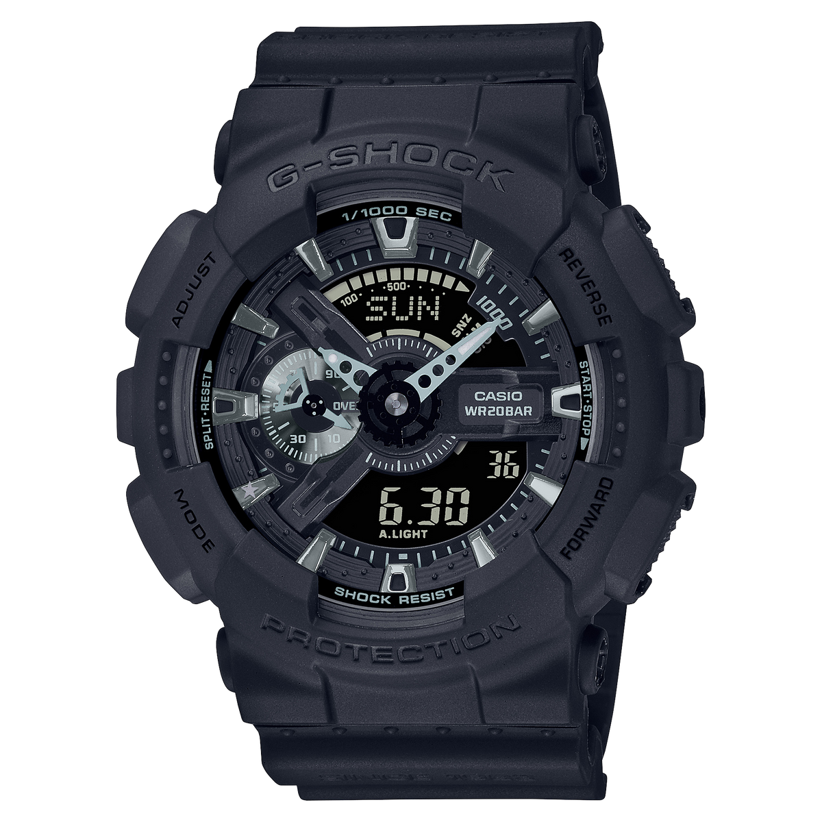 Casio G-Shock GA-114RE-1ADR Analog-Digital Men's Watch Black