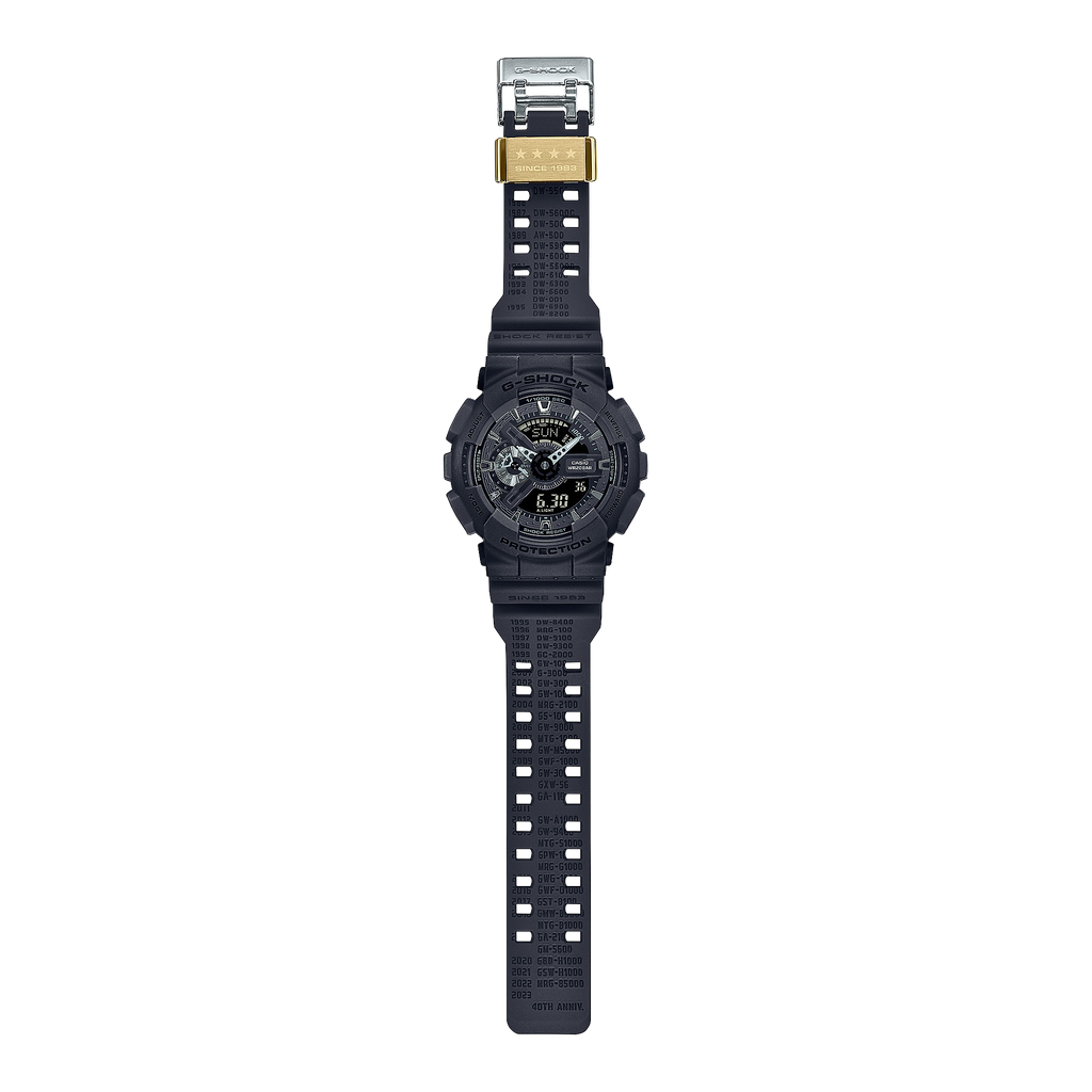 Casio G-Shock GA-114RE-1ADR Analog-Digital Men's Watch Black