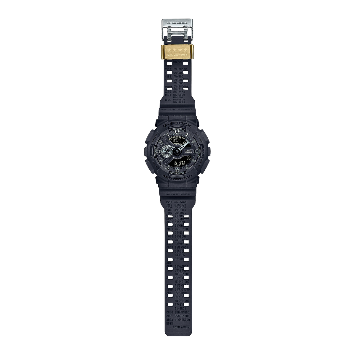 Casio G-Shock GA-114RE-1ADR Analog-Digital Men's Watch Black