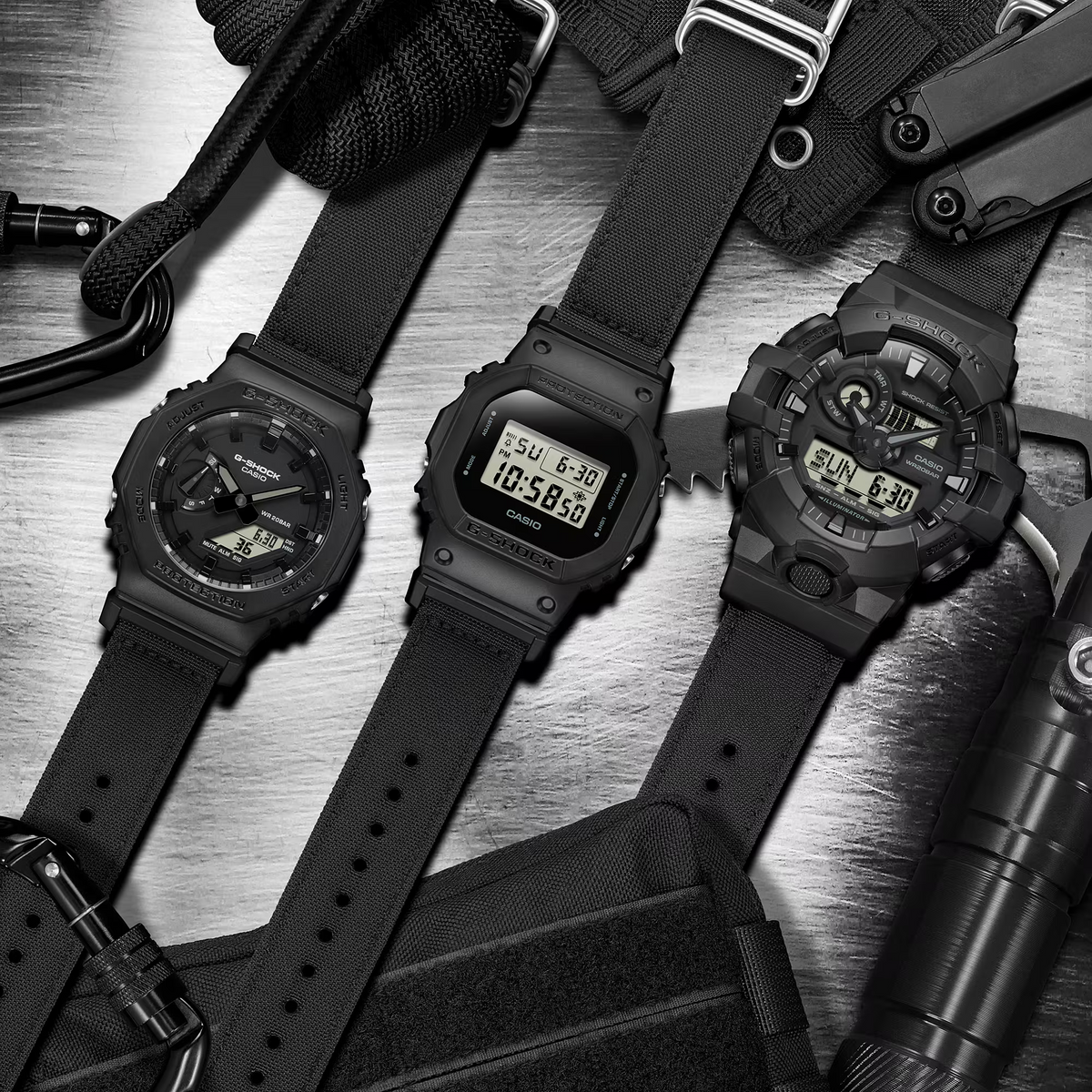 Casio G-Shock GA-700BCE-1ADR Analog-Digital Black Men's Watch