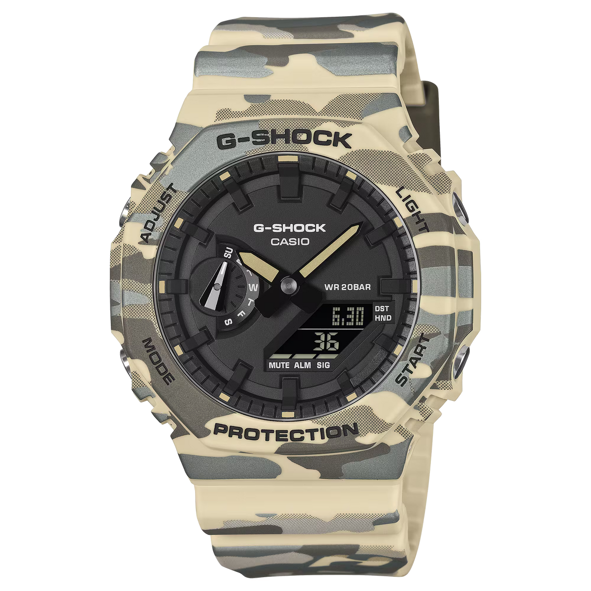 G-Shock Camouflage Men Casual Watch GA-2100CM-5ADR