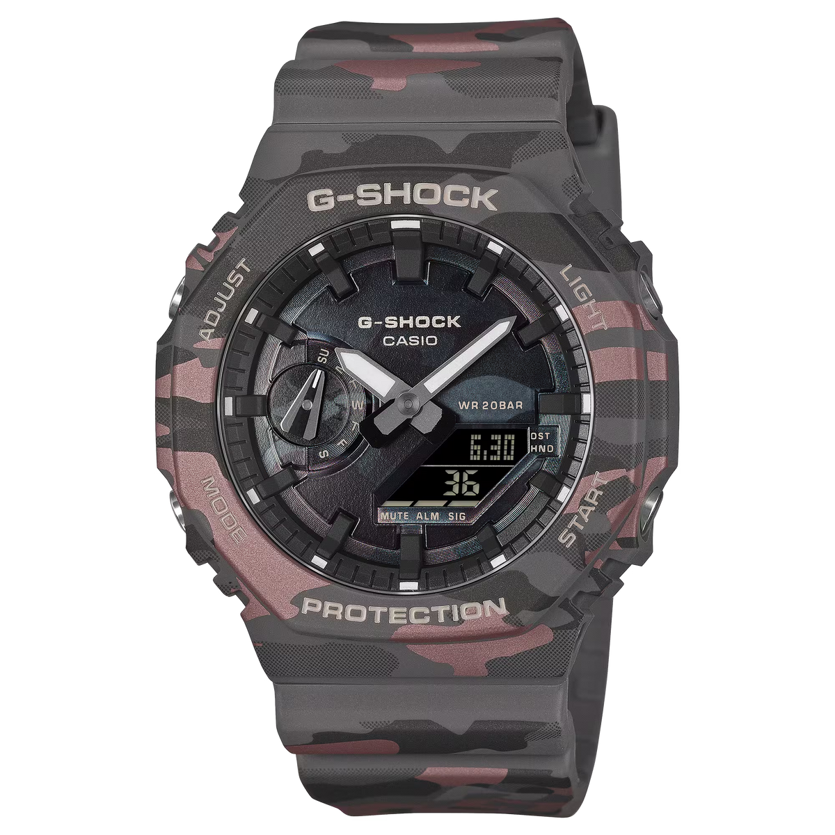 G-Shock Camouflage Men Casual Watch GA-2100CMD-8ADR