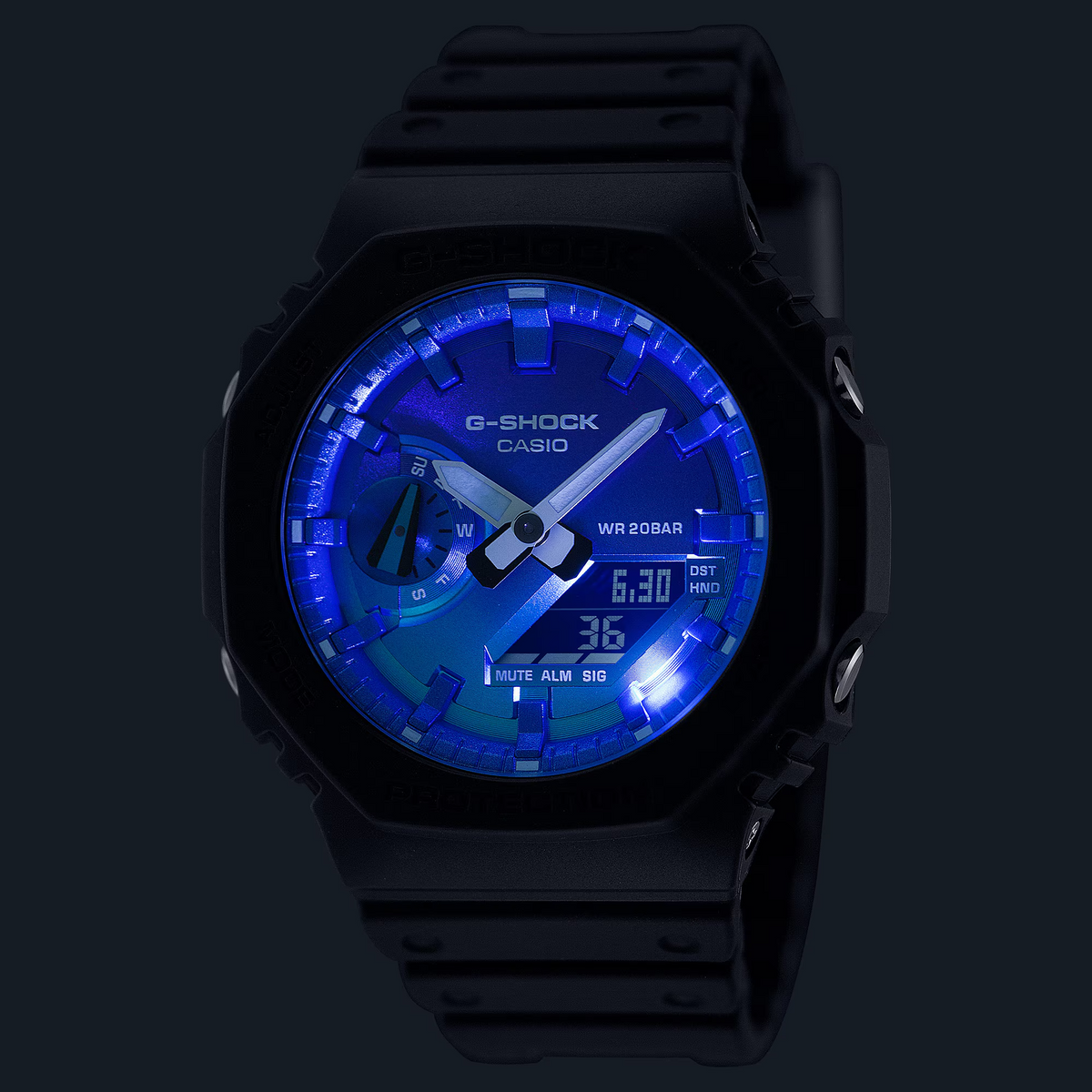 G-Shock Analog-Digital Men's Watch GA-2100FL-1ADR