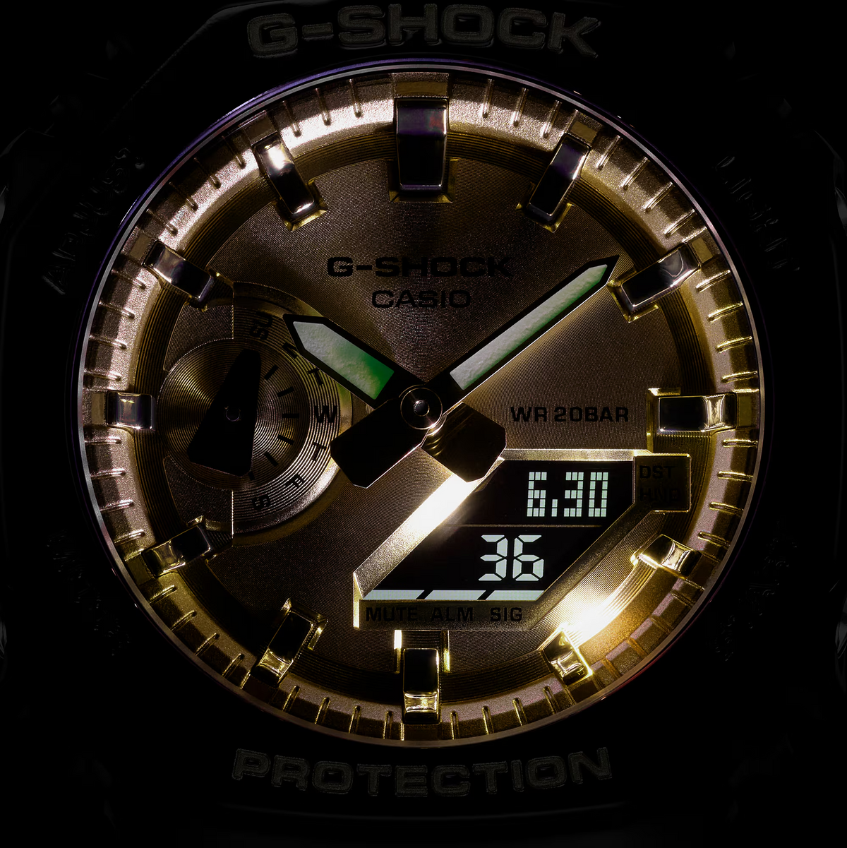 G-Shock Men Casual Watch GA-2100GB-1ADR