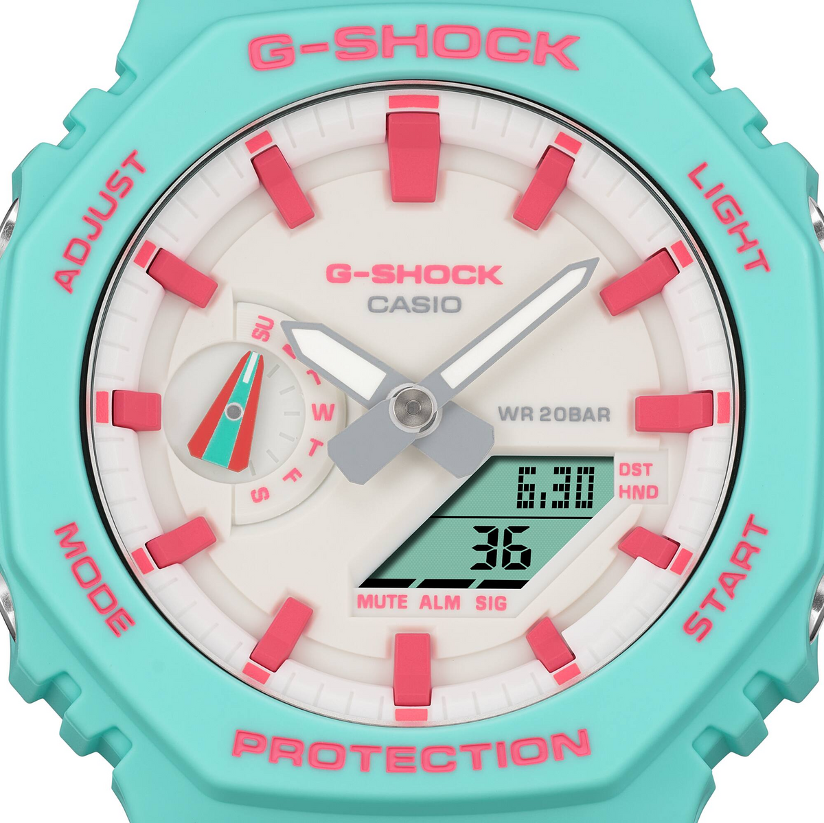 G-Shock Men Casual Watch GA-2100RB-3ADR