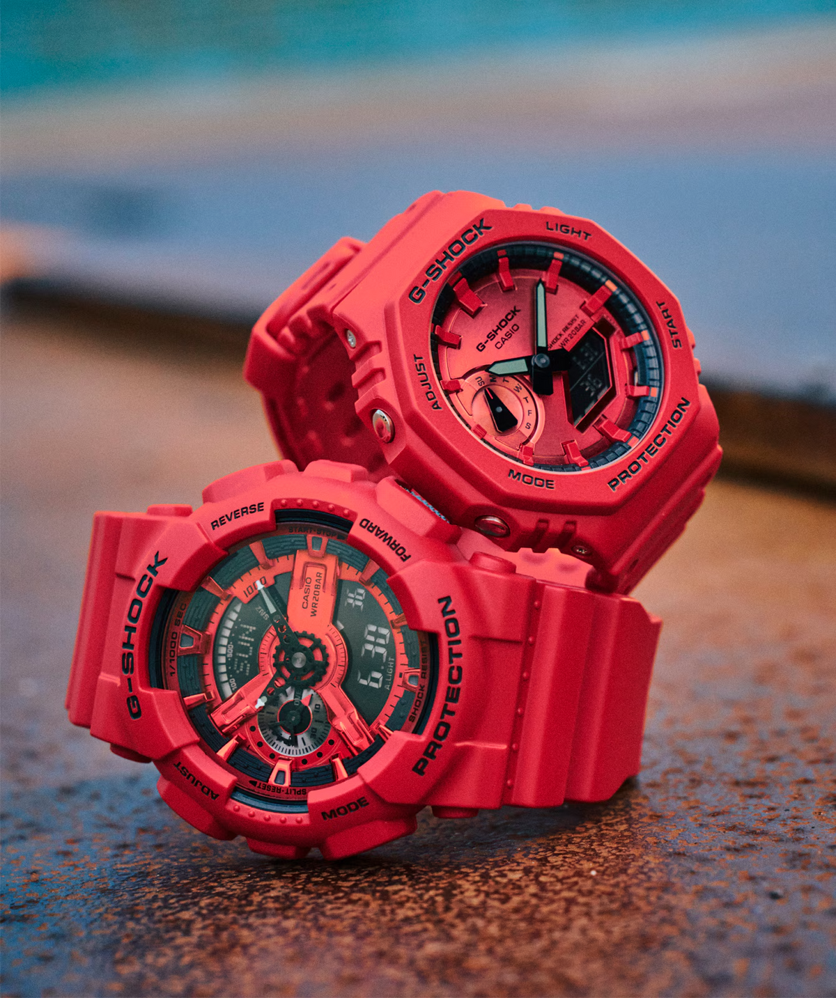 G-Shock Casual Digital Men's Watch GA-110RRB-4ADR