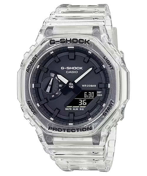 G-Shock Transparent Men's Watch GA-2100SKE-7ADR