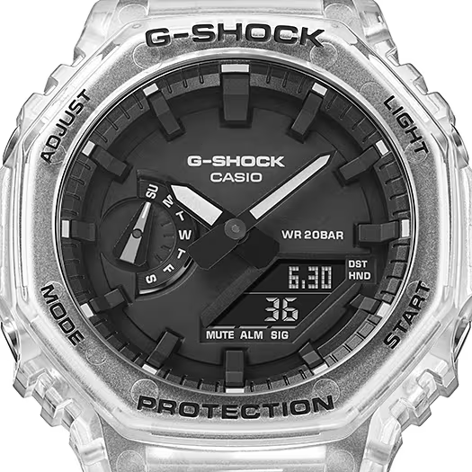 G-Shock Transparent Men's Watch GA-2100SKE-7ADR