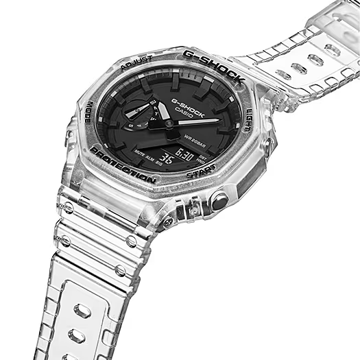 G-Shock Transparent Men's Watch GA-2100SKE-7ADR