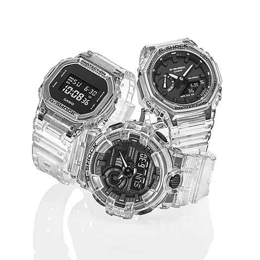 G-Shock Transparent Men's Watch GA-2100SKE-7ADR