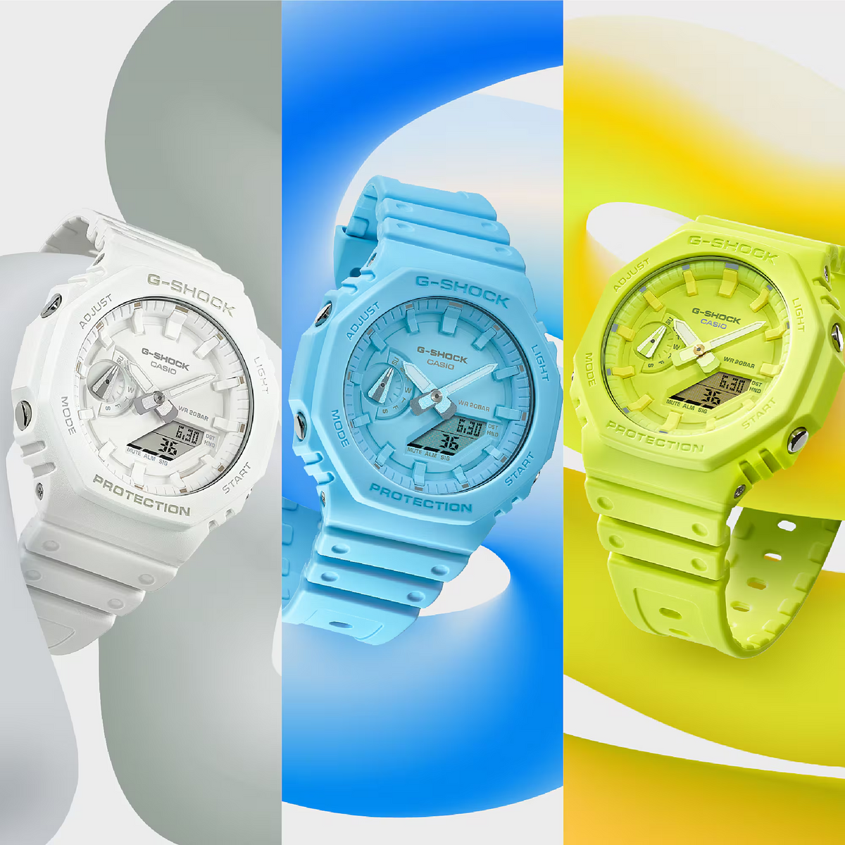 Casio G-Shock GA-2100-7A7DR Analog-Digital Watch