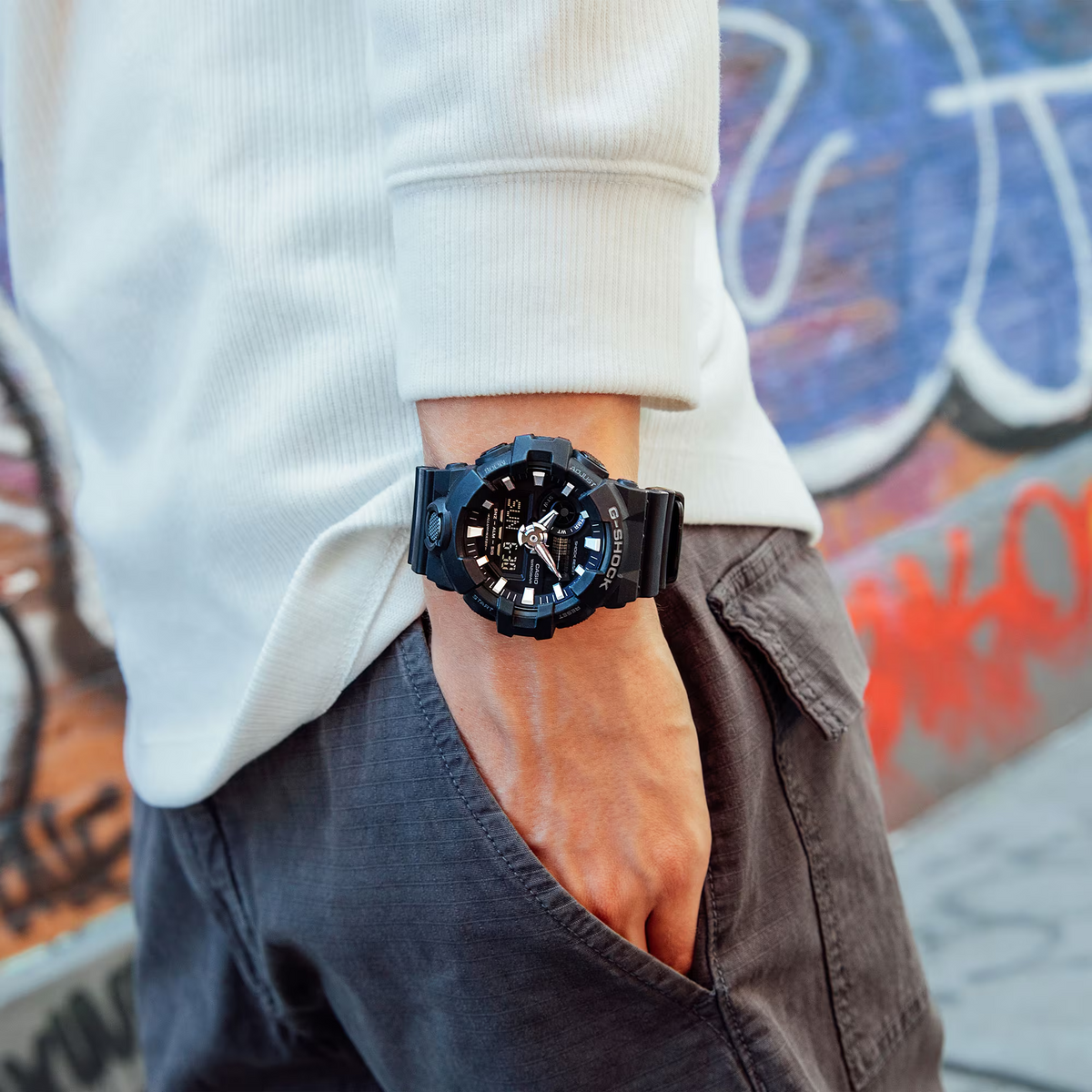 G-Shock Casual Men's Watch GA-700-1BDR