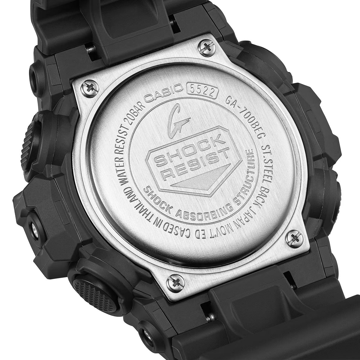 G-Shock Electro Green Digital Analogue Men's Watch GA-700BEG-1ADR