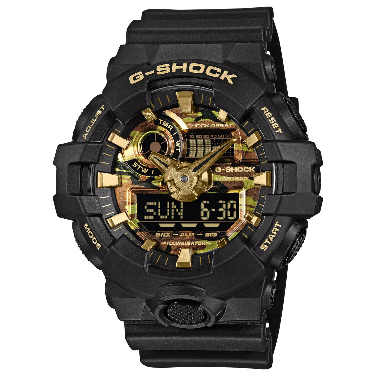 G-Shock Bold Camo Series Men's Watch GA-700CF-1ADR
