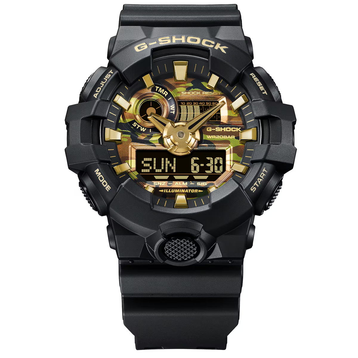 G-Shock Bold Camo Series Men's Watch GA-700CF-1ADR