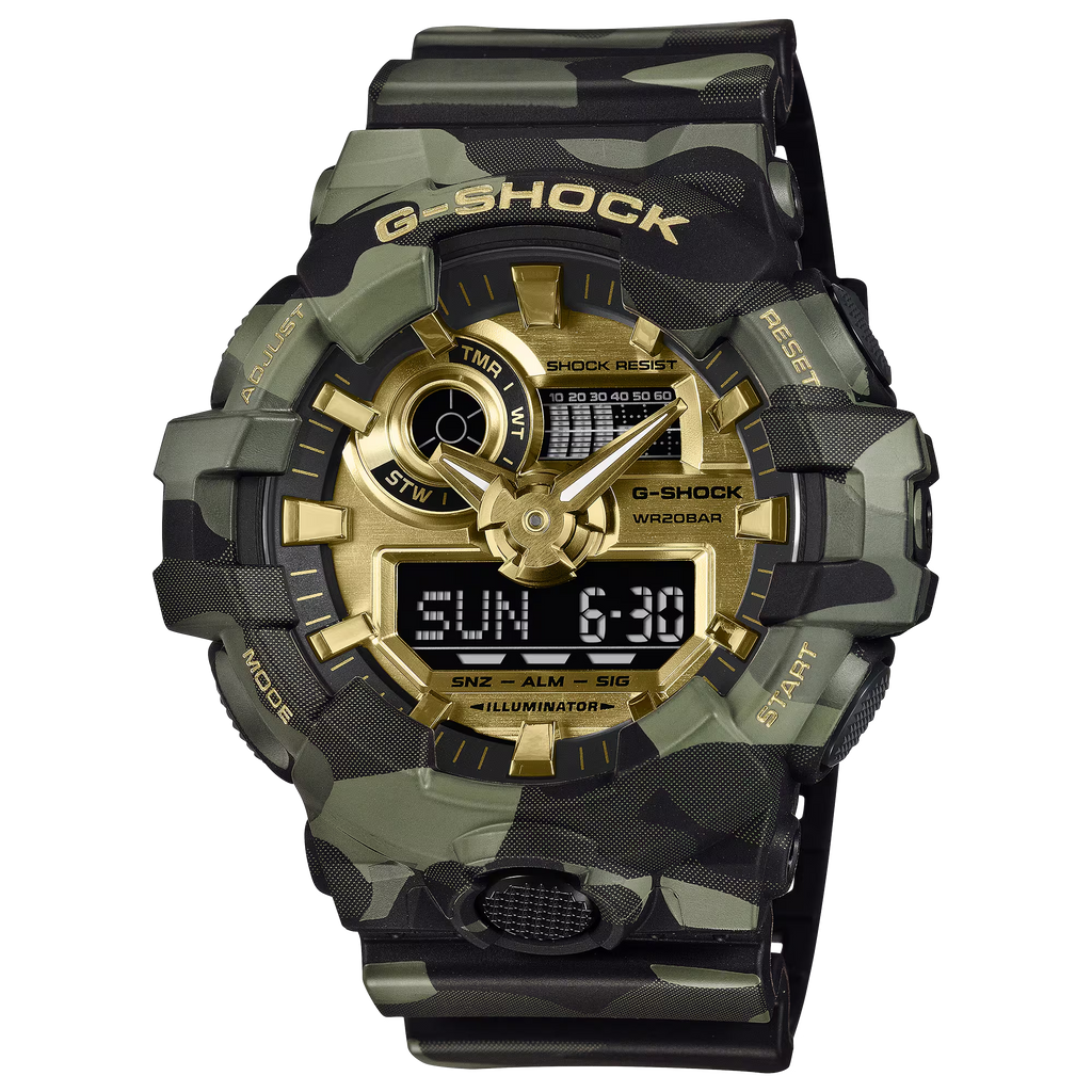 G-Shock Bold Camo Series Men's Watch GA-700CMG-3ADR
