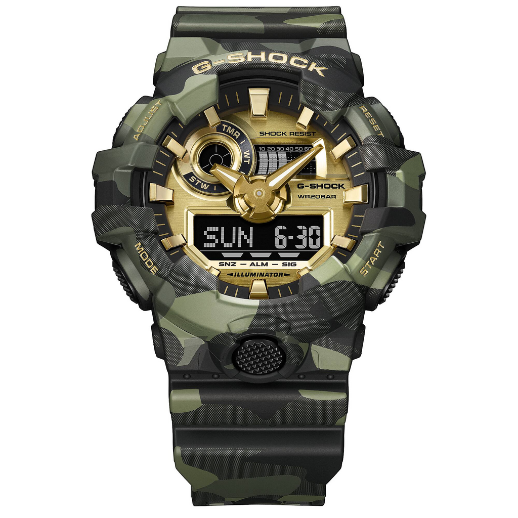 G-Shock Bold Camo Series Men's Watch GA-700CMG-3ADR