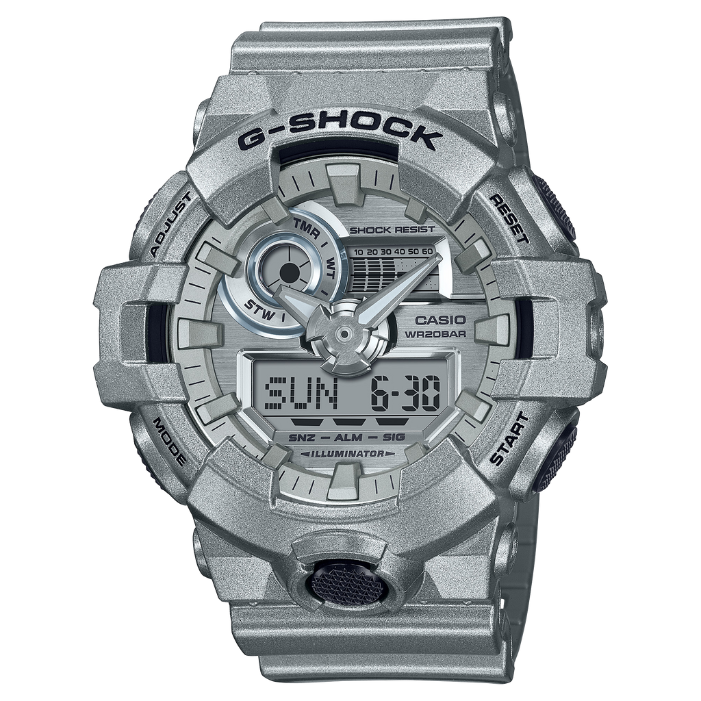 Casio G-Shock GA-700FF-8ADR Analog-Digital Men's Watch Silver