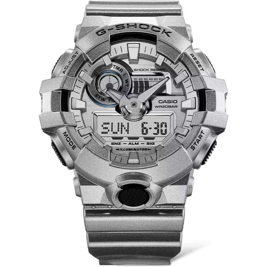 Casio G-Shock GA-700FF-8ADR Analog-Digital Men's Watch Silver