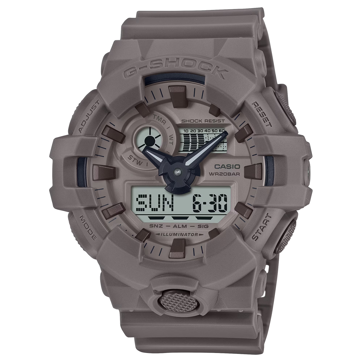 Casio G-Shock GA-700NC-5ADR Analog-Digital Men's Watch Brown