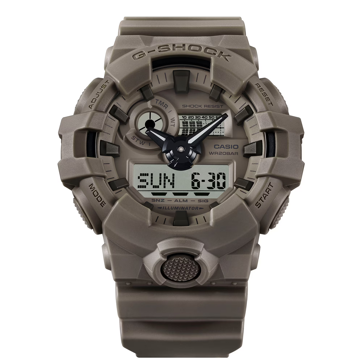 Casio G-Shock GA-700NC-5ADR Analog-Digital Men's Watch Brown