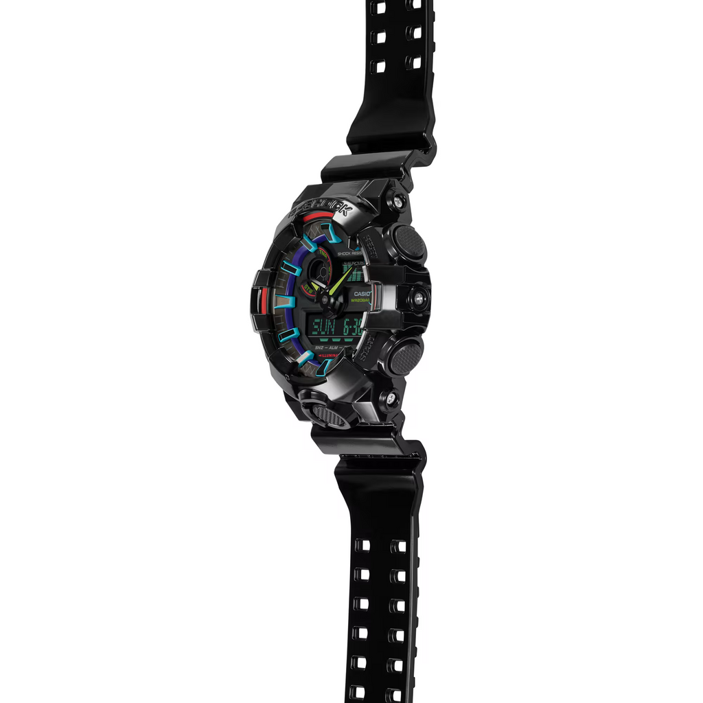 G-Shock Virtual Rainbow RGB Men Casual Watch GA-700RGB-1ADR