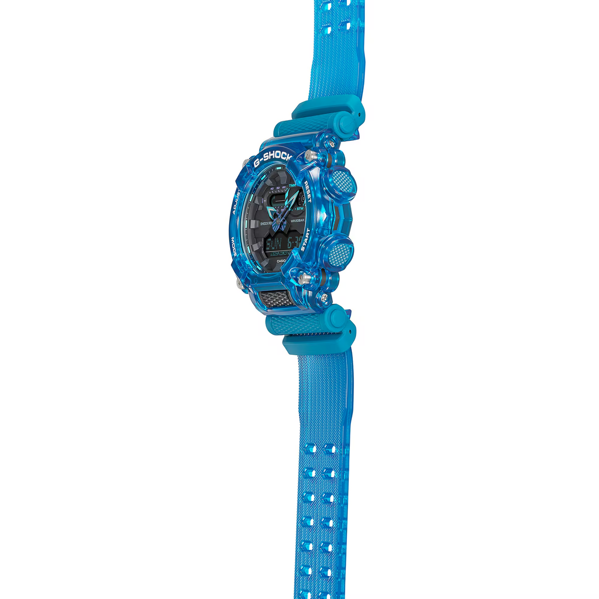 Casio G-Shock GA-900SKL-2ADR Analog-Digital Men's Watch, Blue