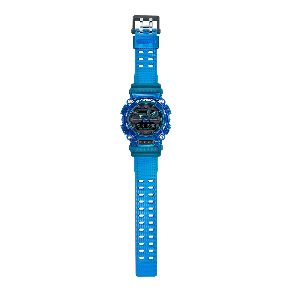 Casio G-Shock GA-900SKL-2ADR Analog-Digital Men's Watch, Blue