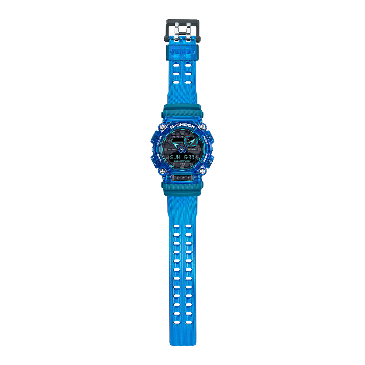Casio G-Shock GA-900SKL-2ADR Analog-Digital Men's Watch, Blue