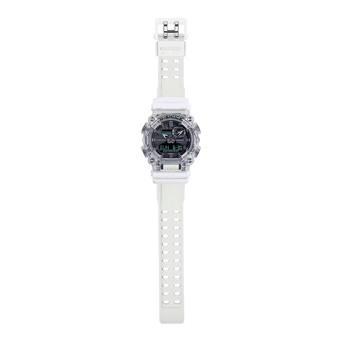 Casio G-Shock GA-900SKL-7ADR Analog-Digital Men's Watch, White