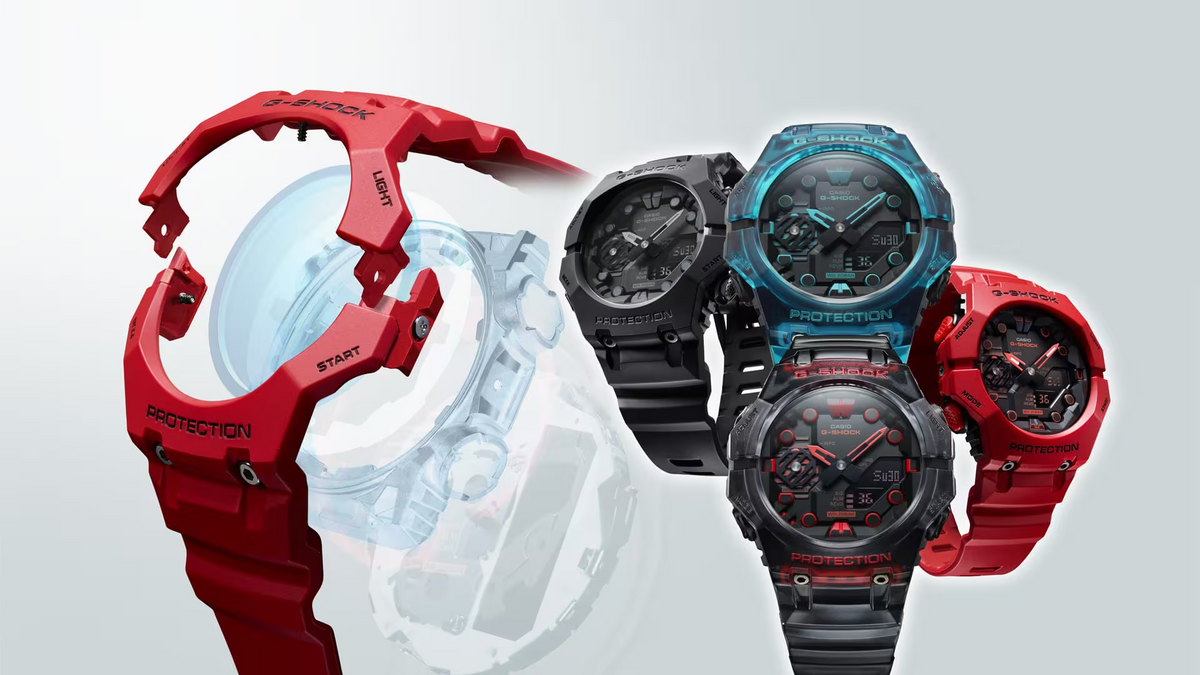 Casio G-Shock GA-B001-4ADR Analog-Digital Men's Watch