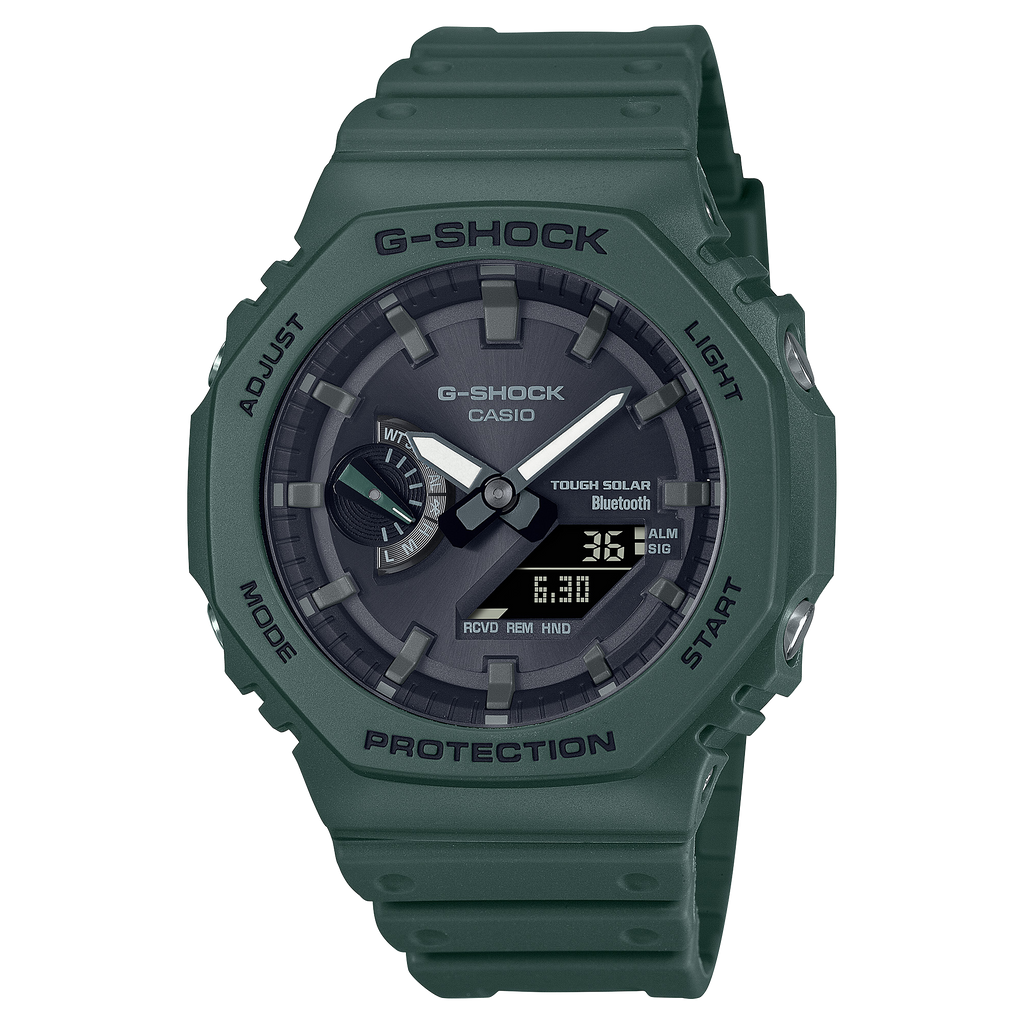 Casio G-Shock GA-B2100-3ADR Analog-Digital Men's Watch, Green