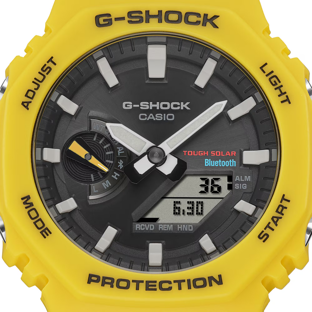 Casio G-Shock GA-B2100C-9ADR Analog-Digital Men's Watch, Yellow