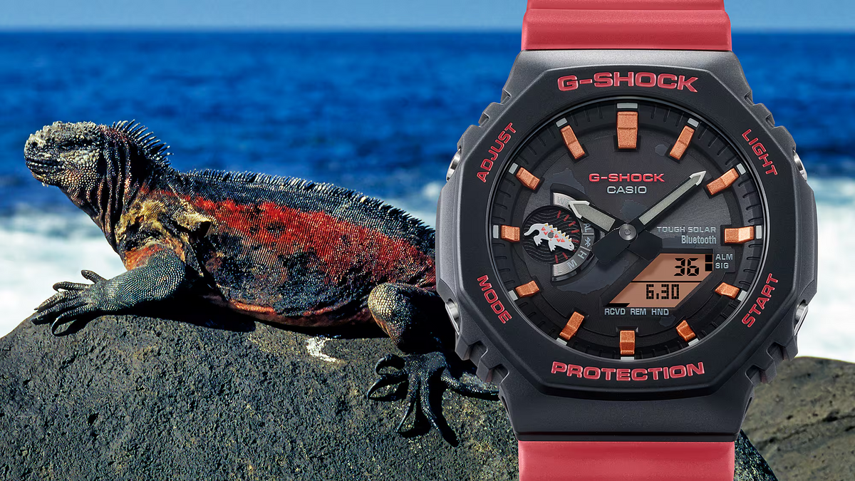 G-Shock Charles Darwin Foundation Collaboration Model GA-B2100CD-1A4DR