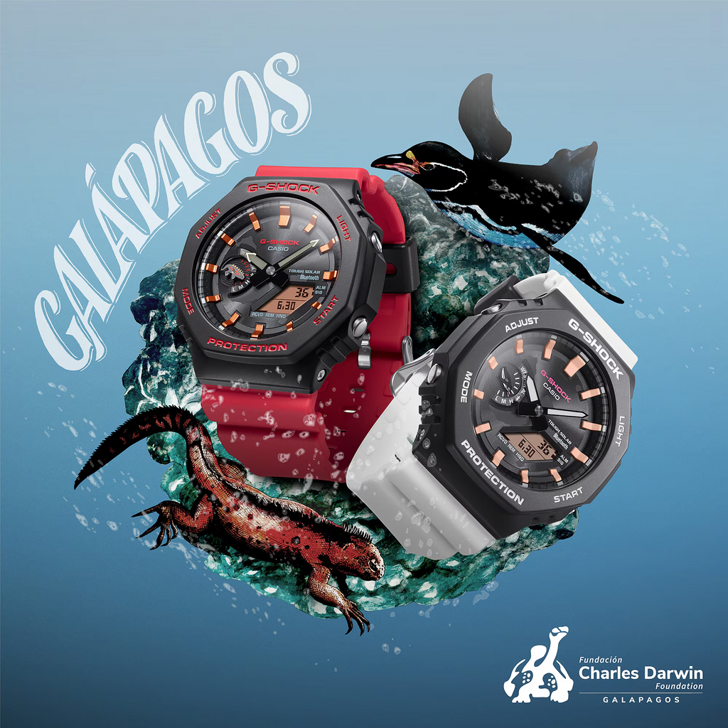 G-Shock Charles Darwin Foundation Collaboration Model GA-B2100CD-1A4DR
