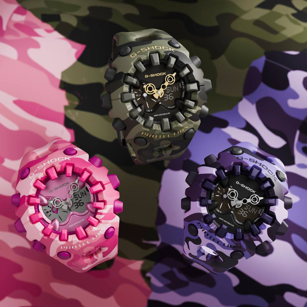 G-Shock Bold Camo Series Men's Watch GA-V01CMG-3ADR