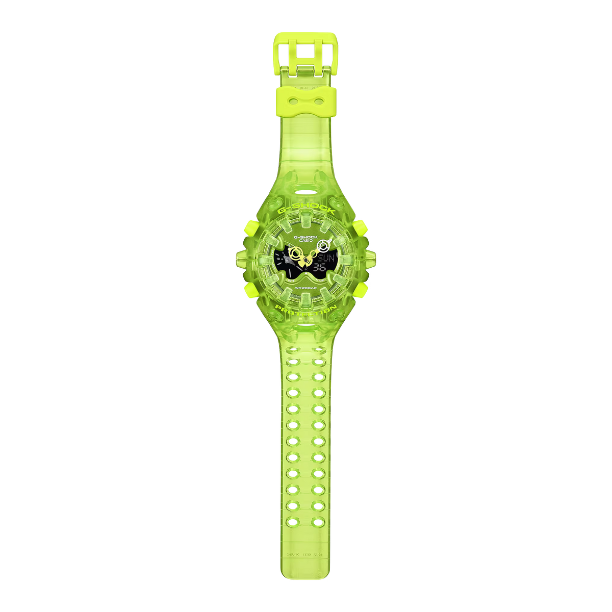 G-Shock Men Transparent Green Casual Watch GA-V01SKE-3ADR