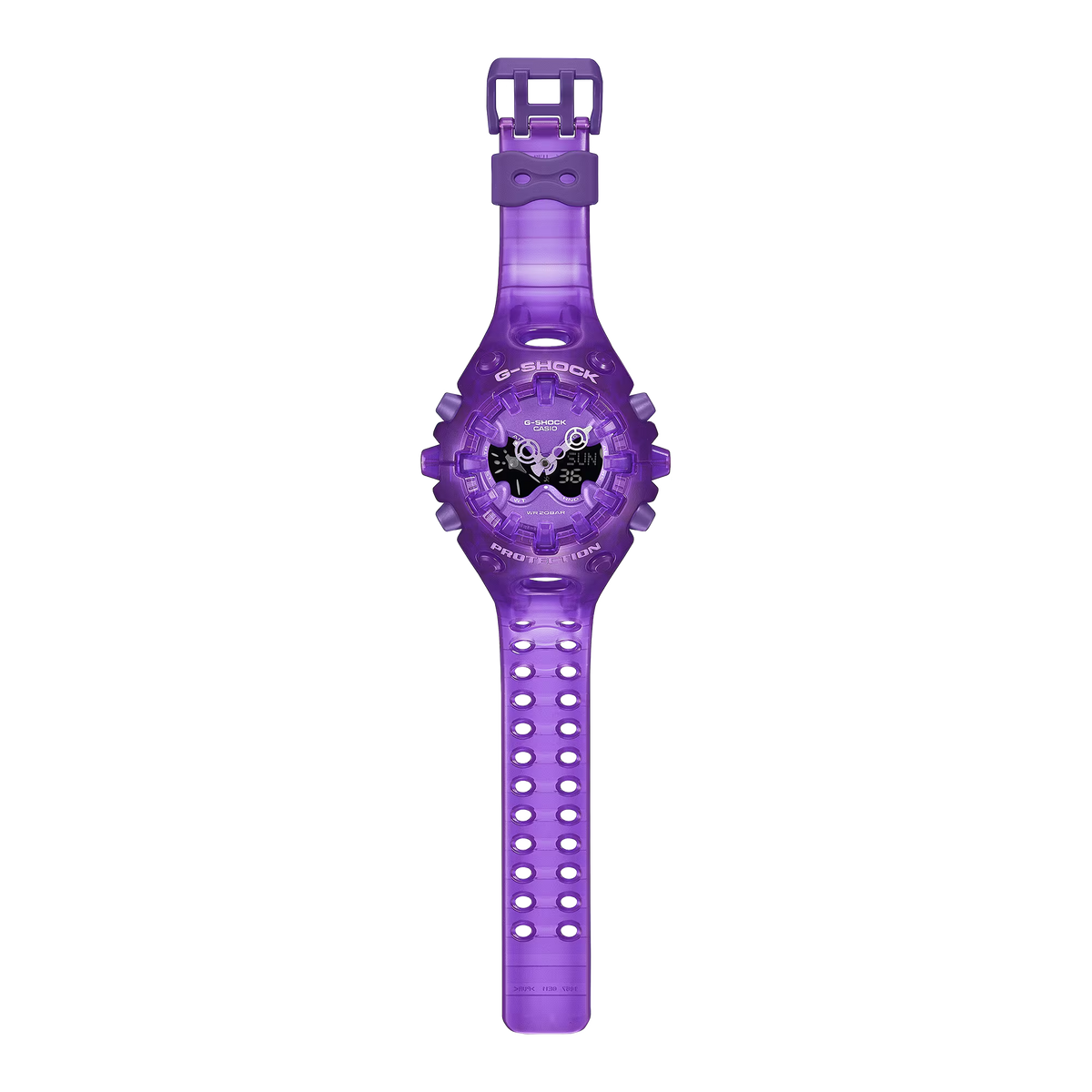 G-Shock Men Transparent Purple Casual Watch GA-V01SKE-6ADR