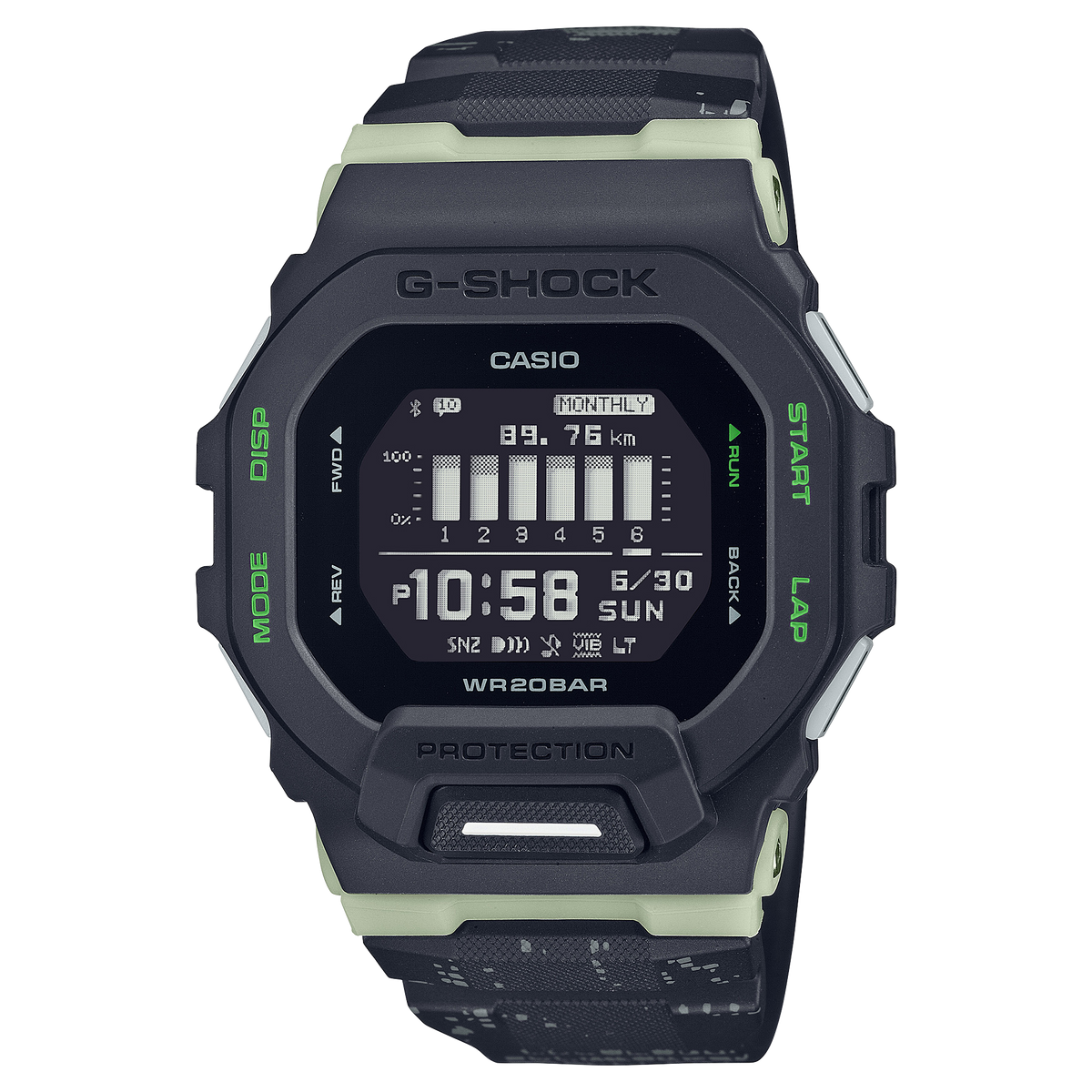 Casio G-Shock GBD-200LM-1DR Digital Men's Watch Black