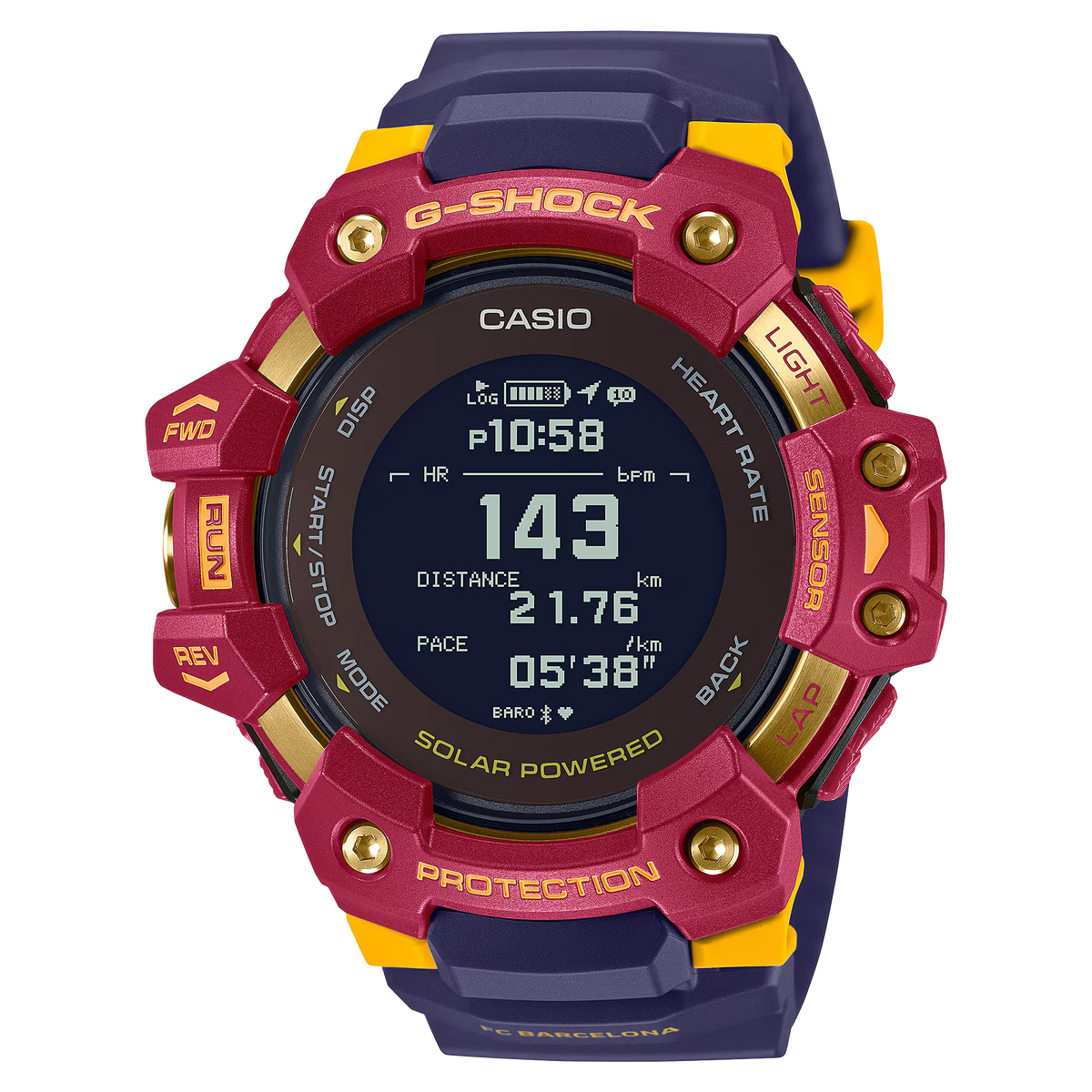G-Shock Barcelona Limited Edition Men's Watch GBD-H1000BAR-4DR
