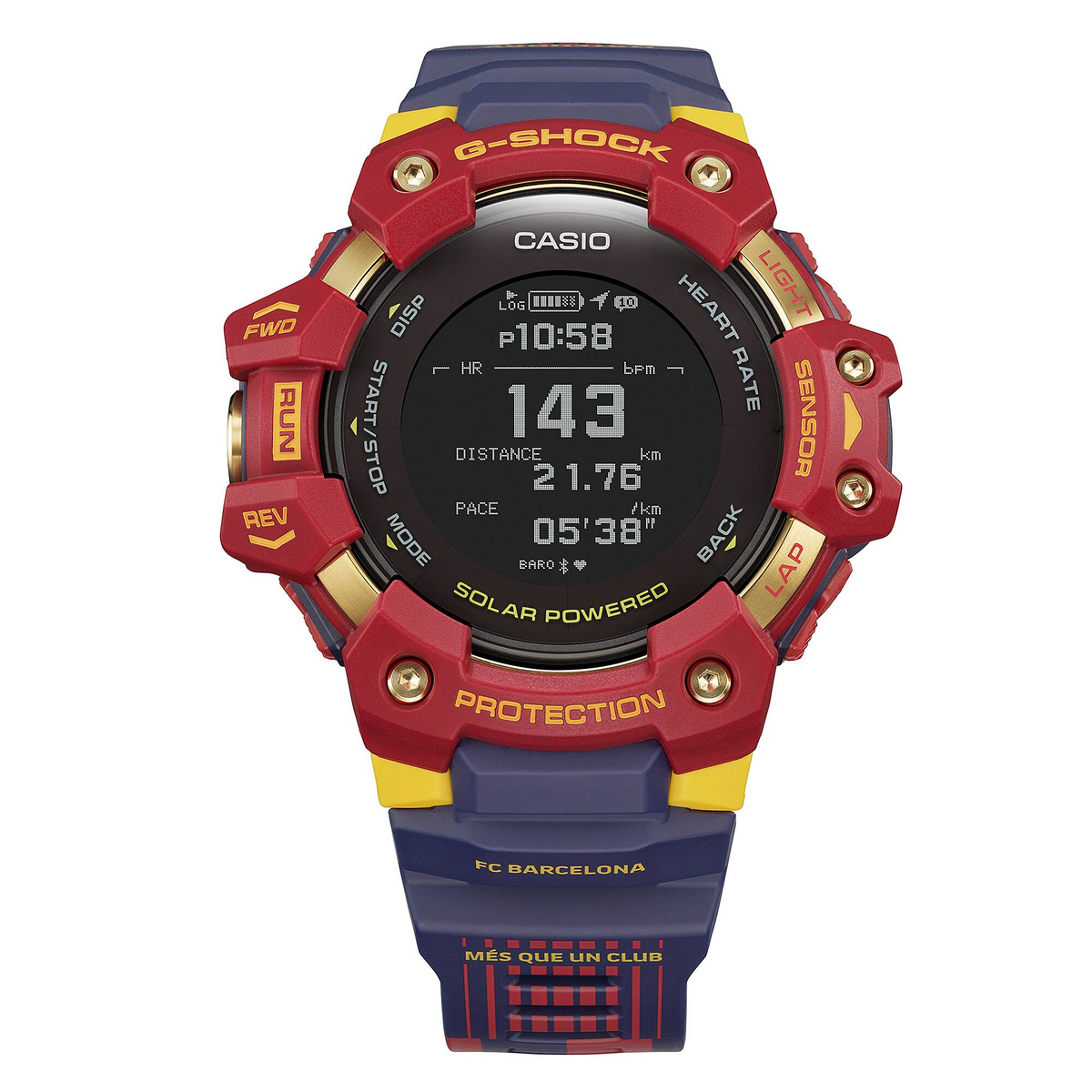 G-Shock Barcelona Limited Edition Men's Watch GBD-H1000BAR-4DR