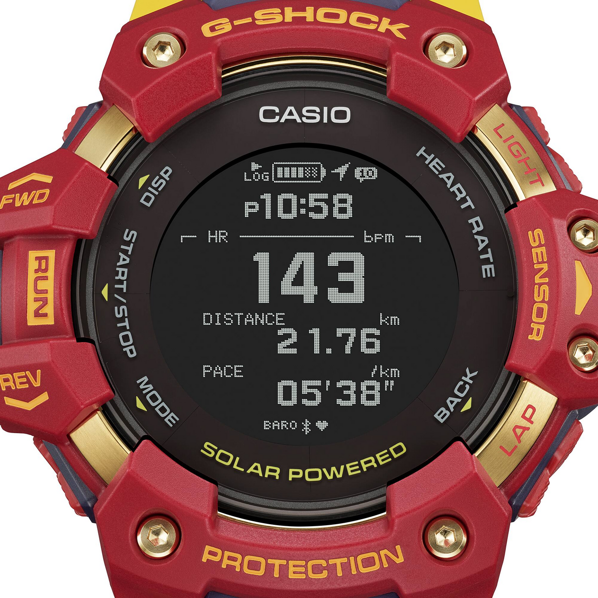 G-Shock Barcelona Limited Edition Men's Watch GBD-H1000BAR-4DR