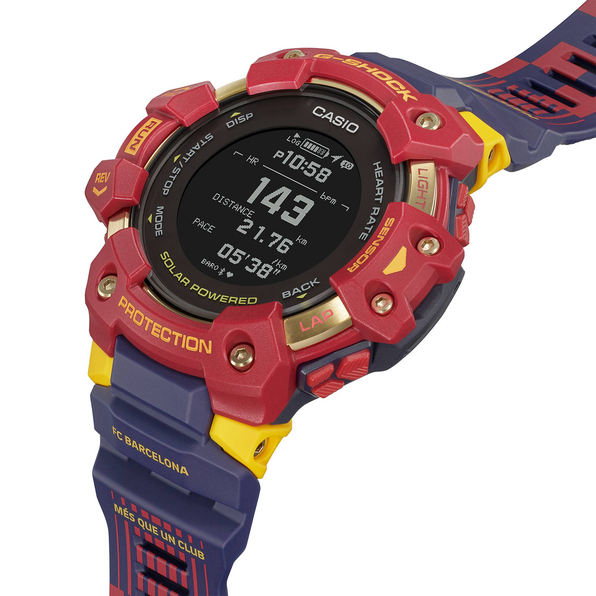 G-Shock Barcelona Limited Edition Men's Watch GBD-H1000BAR-4DR
