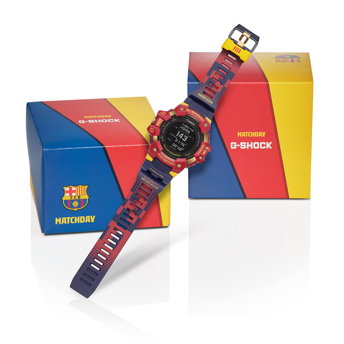 G-Shock Barcelona Limited Edition Men's Watch GBD-H1000BAR-4DR