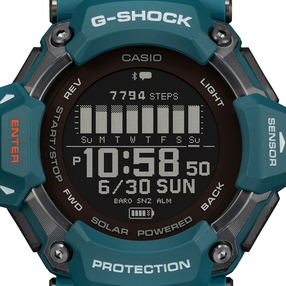 Casio G-Shock GBD-H2000-2DR Digital Men's Watch Blue