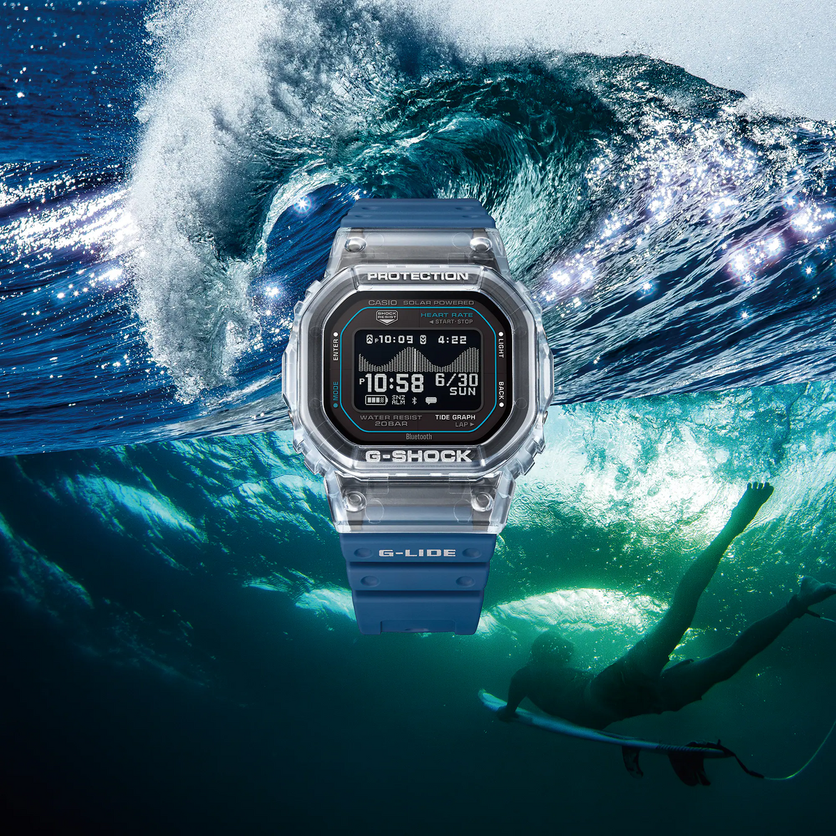 G-Shock G-Lide Men's Watch GBX-H5600-1DR